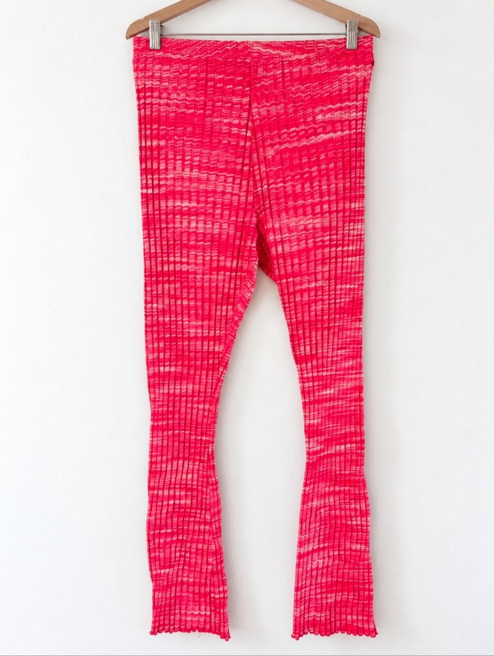 •Zara Ribbed High Waist Pants